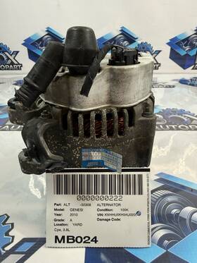373003c185sj Genesis 2010-2016 Hyundai Alternator Oem 373003c180