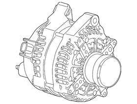 13555110 Gm Genuine Alternator
