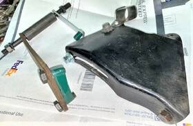 Ss396 Gm 69-bb 1969 427 Camaro Chevelle Alternator Brackets Original/other