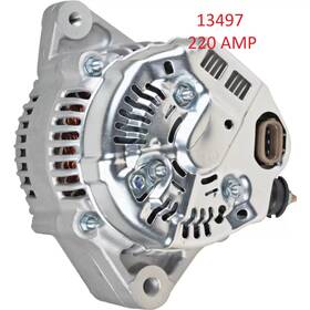 13497-220 Highampspecialist 220 Amp High Output Alternator For Toyota Land Cruiser L6 4.5l 1993-1997 13497