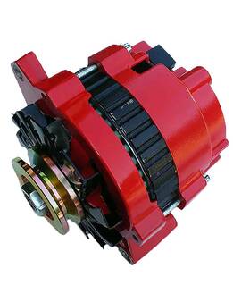7802-220 Highampspecialist High Output 1 One Wire Red Alternator Gm Chevrolet 220 Amps 1965-1984 Camaro