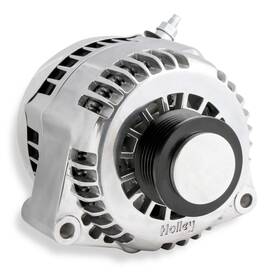 197-304 Holley Premium Alternator 150a Polished