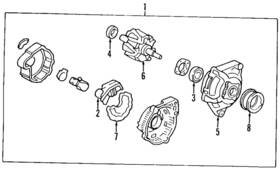 31127-py3-013 Honda Genuine Rectifier