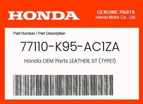77110-k95-ac1za Honda Genuine Leather St Type1 -