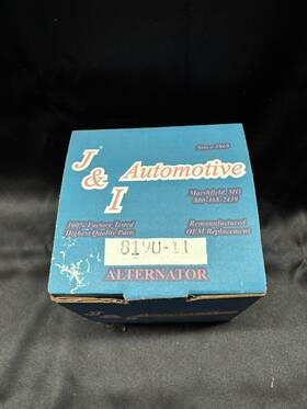 8190-11 J & I Reman Alternator For 1995 Chevy Cavalier And Pontiac Sunfire With 2.3l Engine