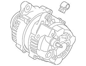37300-3l050ru Kia Genuine Alternator