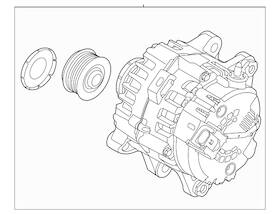 37300-3nfa0 Kia Genuine Alternator