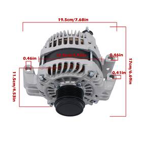 Qs611856qr Lablt Alternator For Jeep Compass Cherokee Chrysler 200 Fiat 2014-2022 160a 12v
