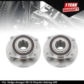 Tur978010i Labwork For Dodge Avenger 08-14 Chrysler Sebring 200 2x Front Wheel Hub Bearing Assembly