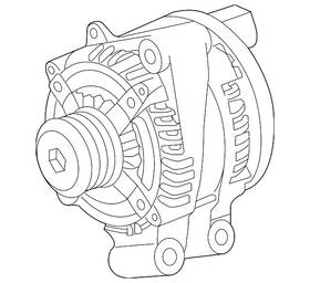 Land-rover Lr107962 Genuine Land-rover Alternator