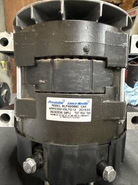 Blp4008bc Leece-neville Prestolite 350 Amp 12 Volts Alternator New Open Box