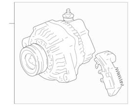 Lexus 27060-50280-84 Genuine Alternator