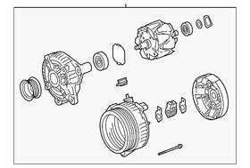 27060-50340-84 Lexus Genuine Alternator