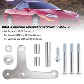 551667-2 Madhornets Billet Aluminum Alternator Bracket For 1998-2002 Camaro Ls1 Lsx Ls3 Us