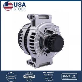 0121715009 Makerauto New Alternator For Volvo S80 V60 V70 Xc60 Xc70 180a 12v Ccw With Decoupler Pulley