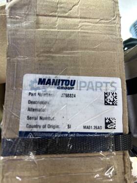 J798824 Manitou J798924 Alternator