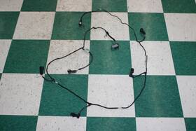 6700358280 Maserati 14-17 Ghibli Rear Back Bumper Wiring Harness Sensor Park Assist Set Fatory Oem