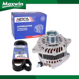 Mw09639 Maxwin Autoparts New Alternator & Accessory Belt Fit 09-14 Nissan Altima Murano 09-10 Maxima 3.5l