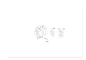 000-906-03-04-80 Mercedes-benz Genuine Remanufactured Three-phase Alternator