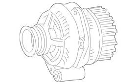 010-154-47-02-80 Mercedes-benz Genuine Remanufactured Alternator
