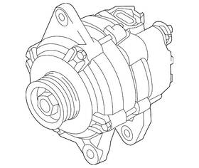 Mitsubishi 23100w440p Genuine Alternator