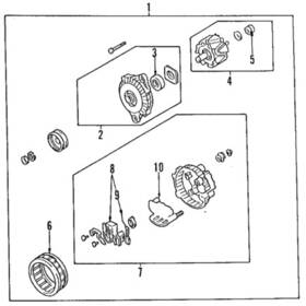 Md619390 Mitsubishi Front Housing For