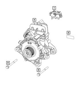 05190309af Mopar Genuine Electric Motor
