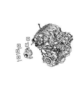 56029649ac Mopar Genuine Engine Generator