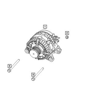 68449636ab Mopar Genuine Engine Generator