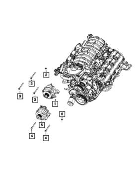 68617106aa Mopar Genuine Engine Generator