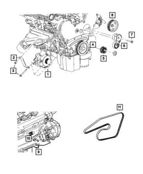 R4896805aa Mopar Genuine Alternator Remanufactured