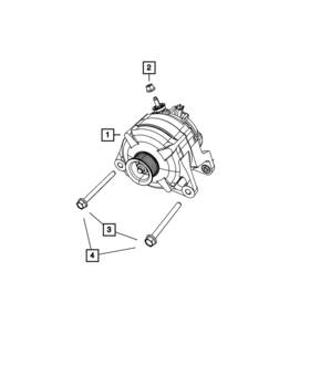 R6029764aa Mopar Genuine Alternator Remanufactured