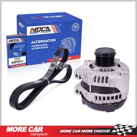 Mca11335 More Car Auto Parts New Alternator And Serpentine Belt For Dodge Avenger Journey Chrysler Ram C/v 3.6l