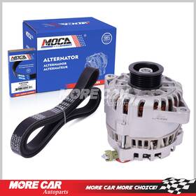 Mca11658 More Car Auto Parts New Alternator And Serpentine Belt 6pk2130 For 2005 Ford Taurus Mercury Sable 3.0l