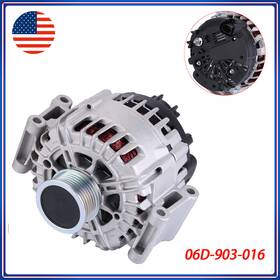06b-903-015ab Motopart-leisa Pp11070n For Audi 2002-2013 2.0l 1.8l Cc Eos Gti Jetta Golf Ccta Alternator