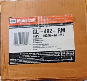 Gl-492-rm Motorcraft Remanufactured 12v 95a Ford 3g Alternator Trucks 92-98 429
