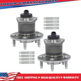 Tsp12540s Munirater For Pontiac G6 Chevy Malibu Saturn Aura 2004-2012 2pcs Rear Wheel Hub Bearing