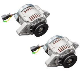 185046470 Mytee Products 199145025983 2pk 12v Spin-on Alternator Fits With Kohler Engines Kdw-702 Replace