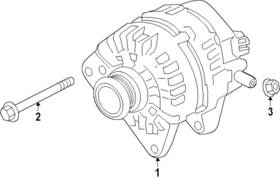 23100-6sx0a Nissan Genuine Alternator