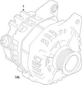 23100-9bv1b Nissan Genuine Alternator
