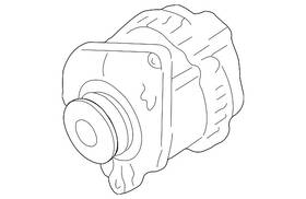 23100-am61a Nissan Genuine Alternator