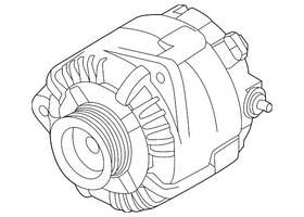 2310m-4ba0brw Nissan Genuine Value Advantage Reman Alternator