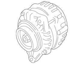 2310m-4s100rw Nissan Genuine Alternator