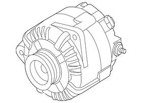 2310m-9hu0arw Nissan Genuine Value Advantage Reman Alternator