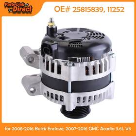 Vap11878301s Parts-link-direct Metal Alternator Auto For Buick Enclave 3.6l 2008-2016