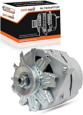 Pw02-304 Parts World Usa 12v Alternator Fits Buick Chevy Gmc 1100256 1105365 Adr0288- 1 Yr Warranty