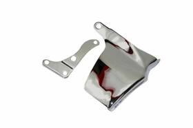 Sp6072 Pirate Mfg Chrome Steel Lwp Alternator Bracket Set Passenger Side Fits Chevy Sbc 1969-75