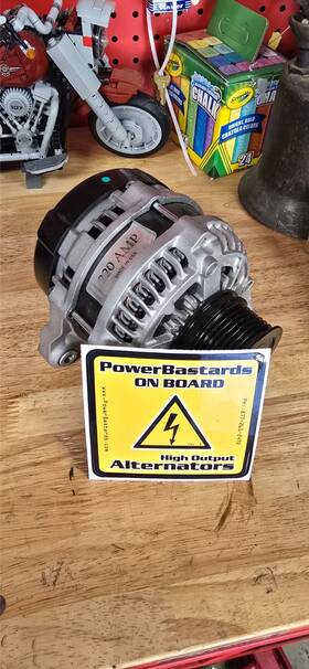 21238-220-hd1-2 Power Bastards 2018 - 2023 Honda Civic 1.5t Alternator
