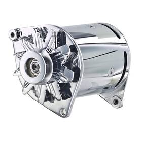 182101 Powermaster Ford Powergen Swing Mount Alternator Chrome 90 Amp 12 Volts 3