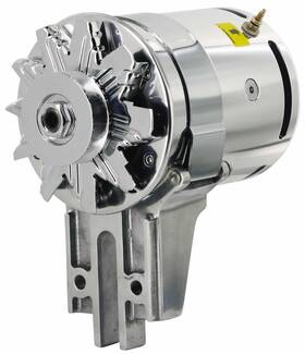 282021-2 Powermaster 1949-53 Ford Flathead Powergen Strap Mount Alternator Polis